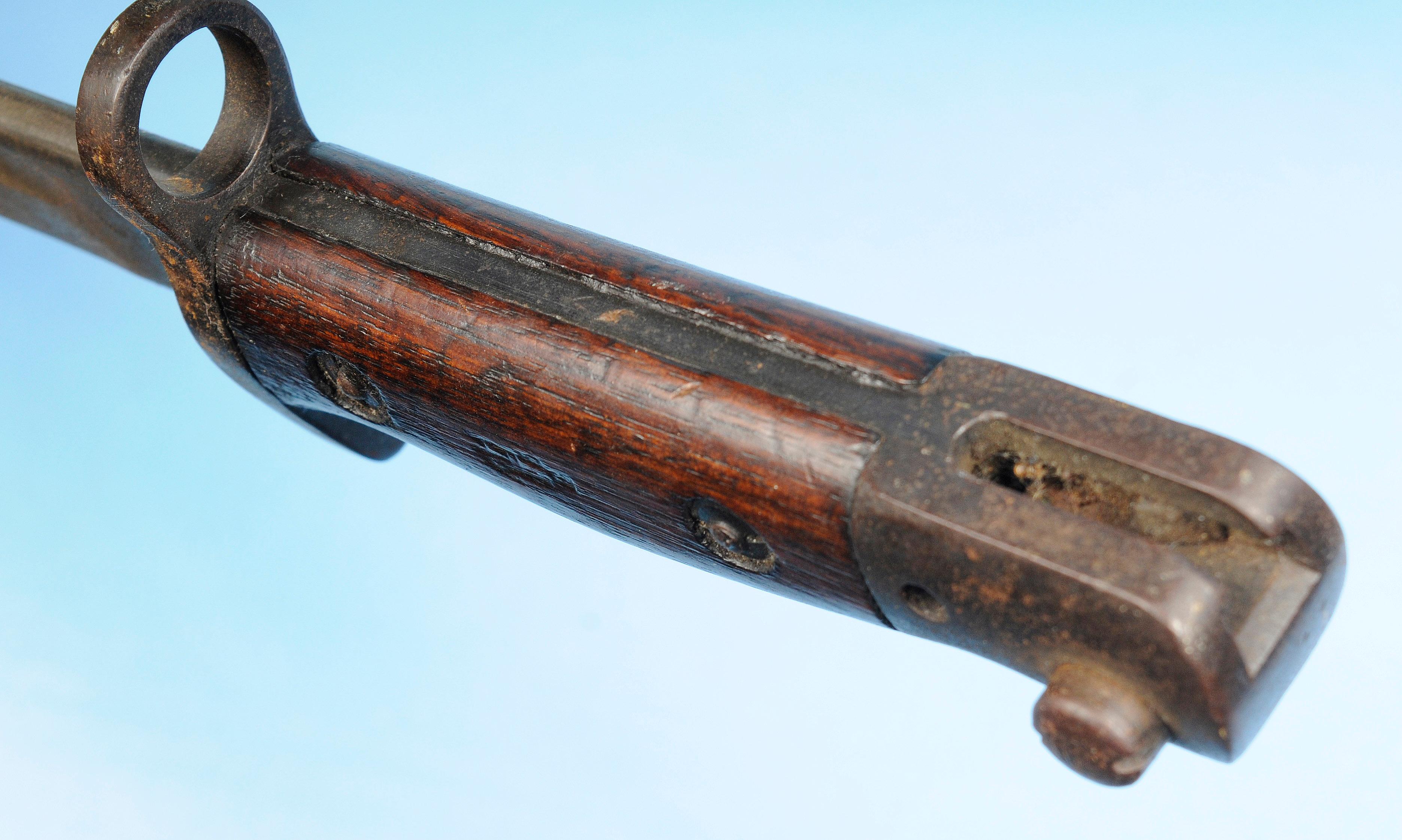British World War I M-1907 No. 1 Mk. 3 Enfield Bayonet & Scabbard (HKR)