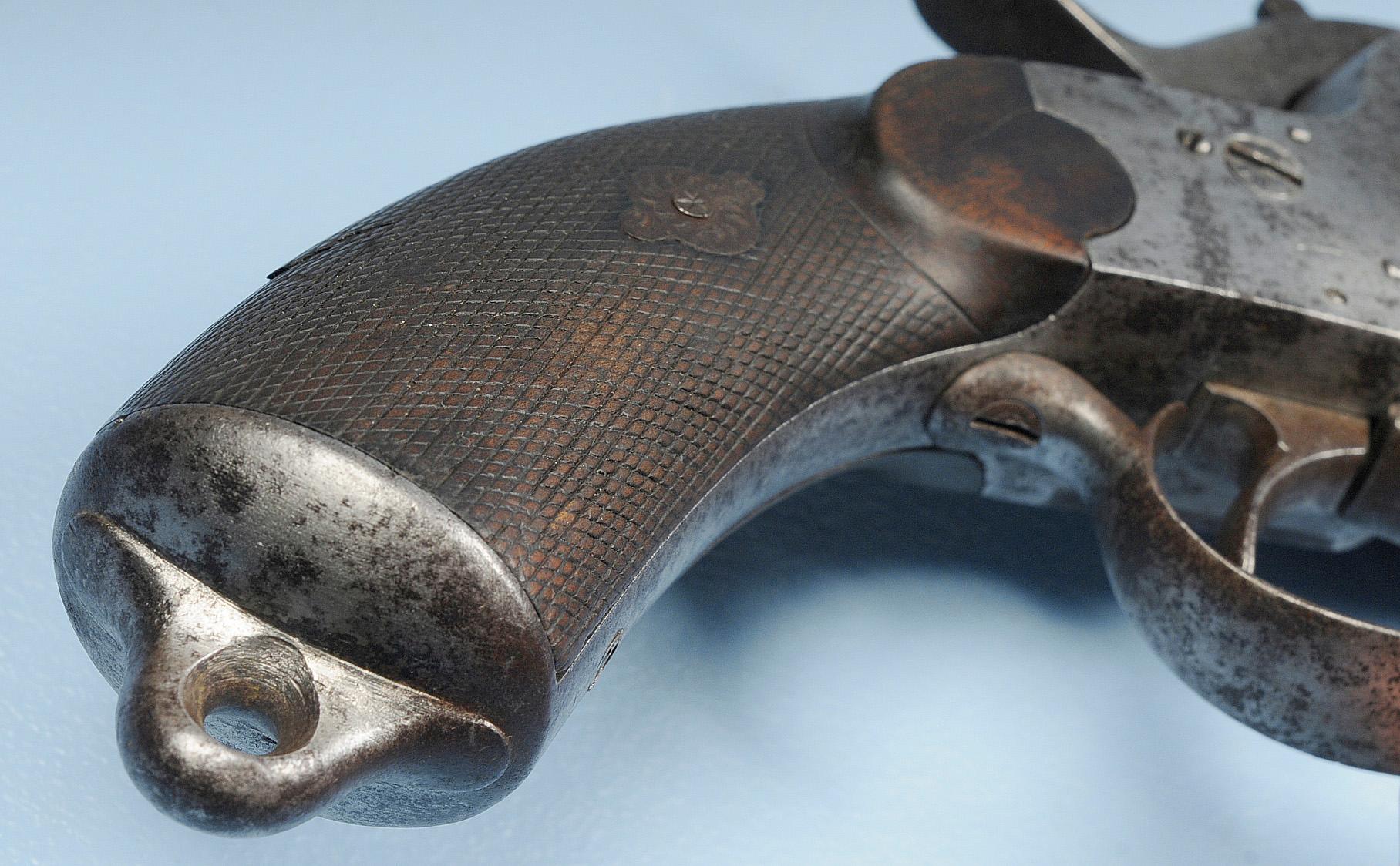 Civil War Confederate LeMat 2nd Pattern "Grapeshot" Revolver, .42 Cal / 18 Ga, Antique #1686 (CSK1)