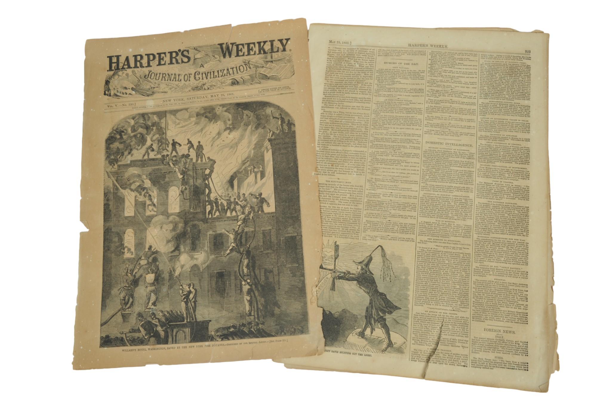 Original Civil War Newspaper (RM)