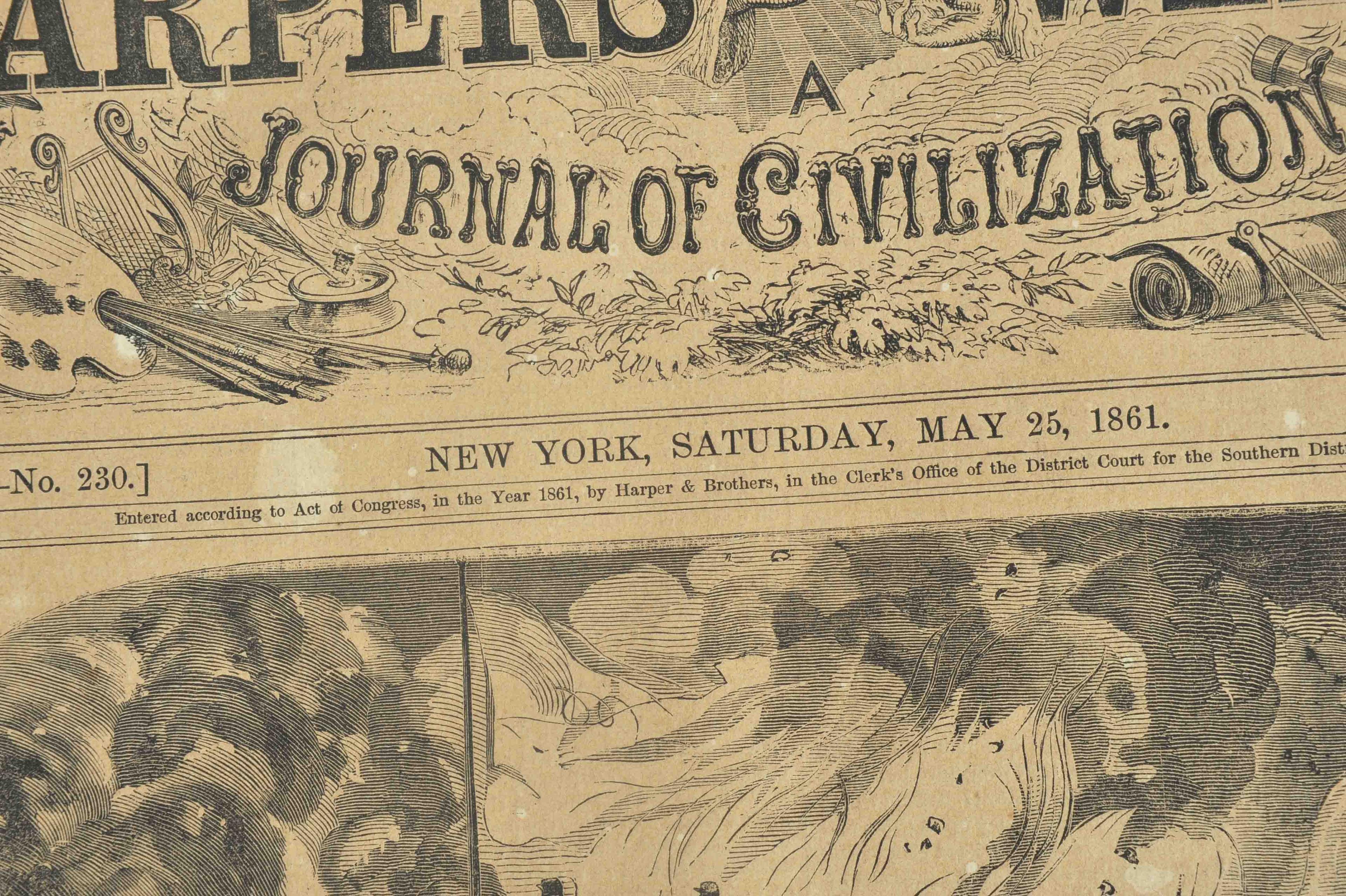Original Civil War Newspaper (RM)