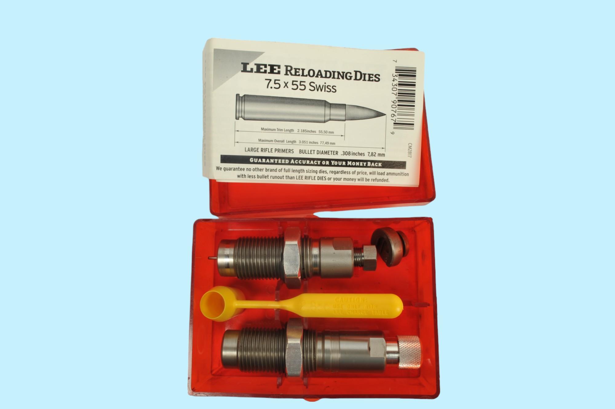 Reloading Dies (7.5 Swiss, 7.5 French, 7.35 Carcano)  (AJF)