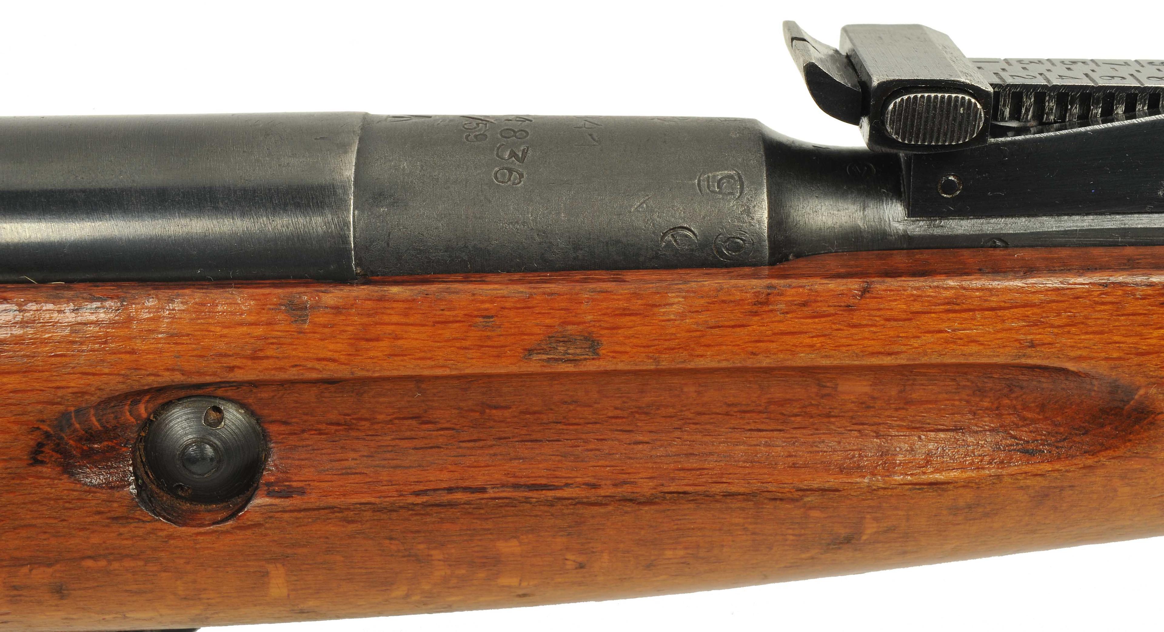 Bulgarian/Russian M1891/59 7.62x54MMr Bolt-action Rifle FFL Required: LP 4836 (C1B1)