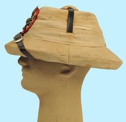 Reproduction Italian Military WWII Tropical Pith Helmet (AH)