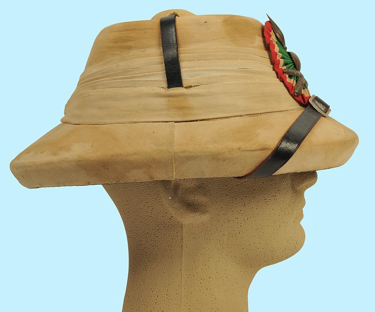 Reproduction Italian Military WWII Tropical Pith Helmet (AH)