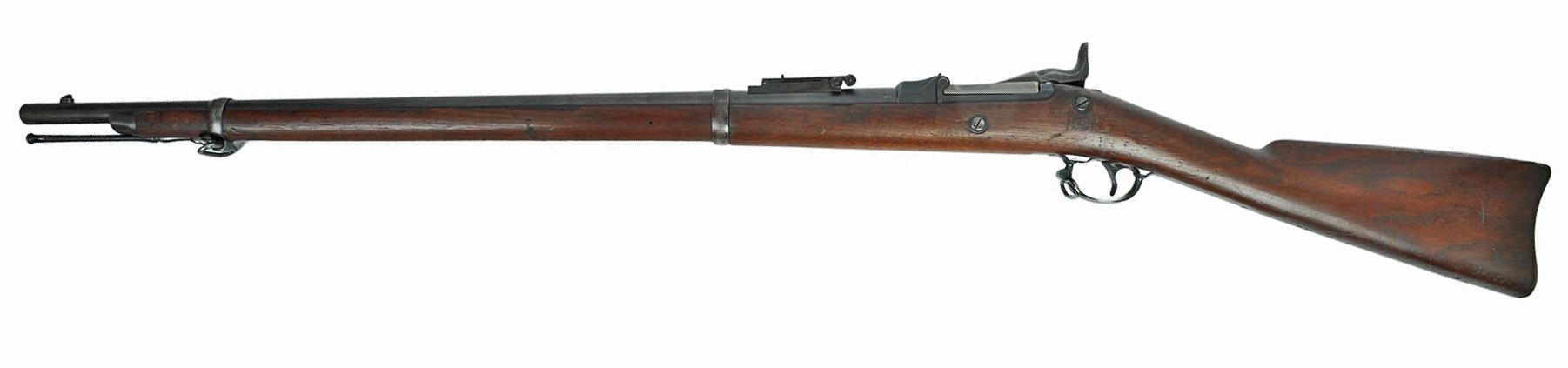 US Military Spanish-American War era M1884 45-70 Trapdoor Breech-Loading Rifle - Antique (VDM1)