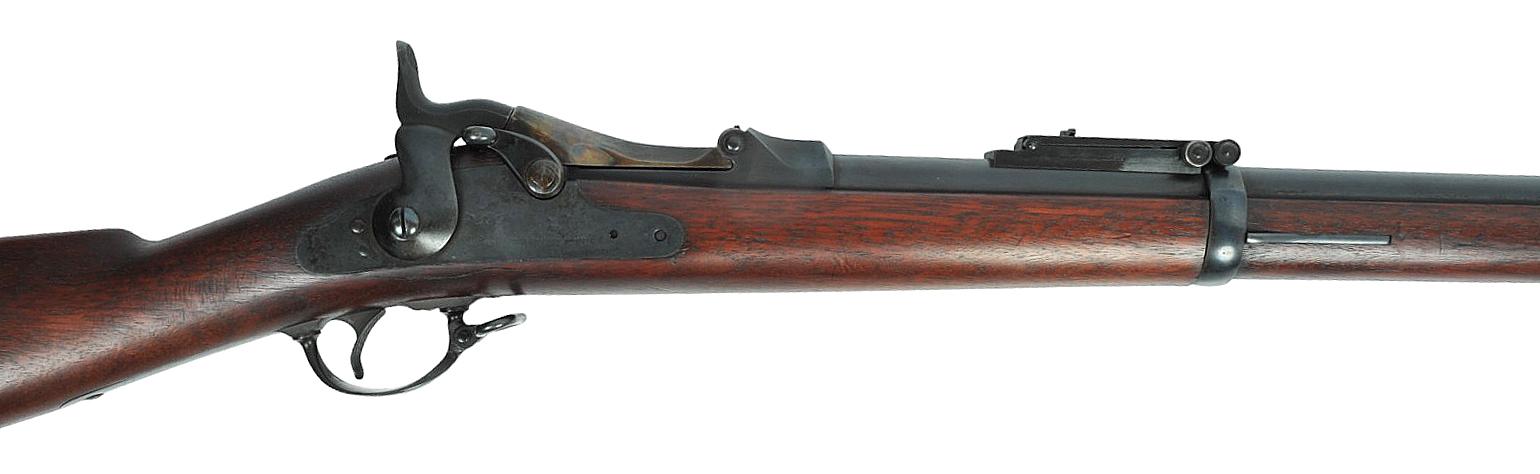 US Military Indian Wars/Span-Am War era M1884 45-70 Trapdoor Breech-Loading Rifle - Antique (VDM1)