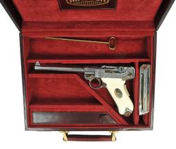 Beautiful Cased Mauser Parabellum 08 Luger 9MM Semi-auto Pistol FFL Required 11.015562 (MPL1)