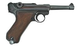 German WWII Matching Police Eagle K Marked P08 9mm Luger Semi Auto Pistol FFL Required 4257 (MPL1)