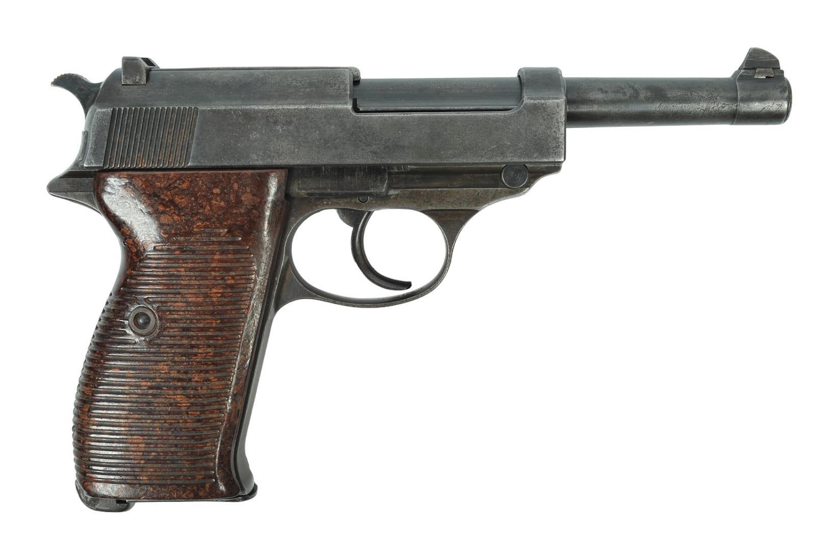 German Military WWII issue Walter P-38 9mm Semi-Automatic Pistol - FFL # 3161gl (KDC1)