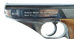 German WWII era Mauser HSc 7.65mm (.32 ACP) Semi-Automatic Pistol - FFL # 905823 (SGF1)
