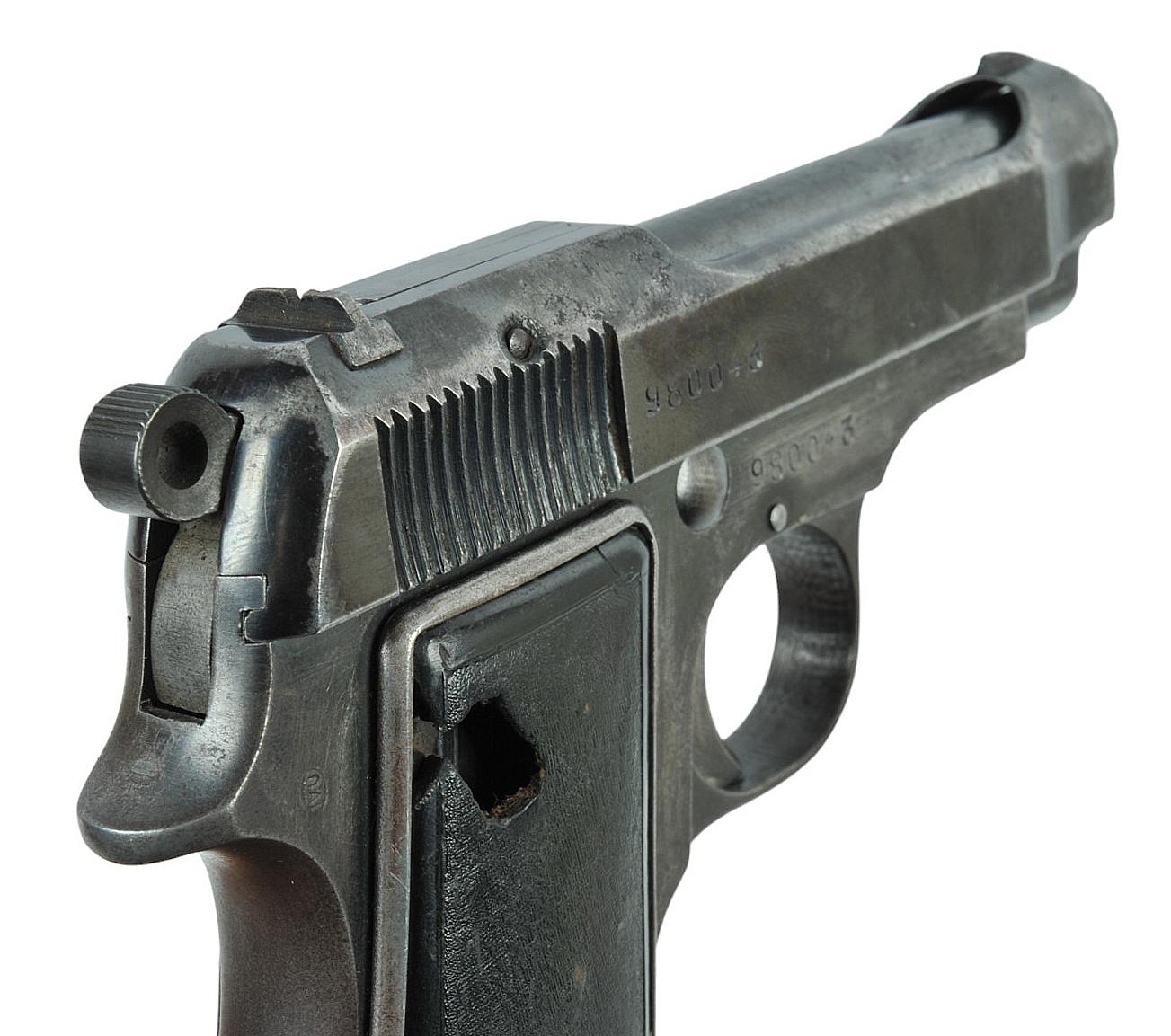 Italian Military WWII era Beretta M34 9mm Corto (.380) Semi-Automatic Pistol - FFL # 980043 (SGF1)