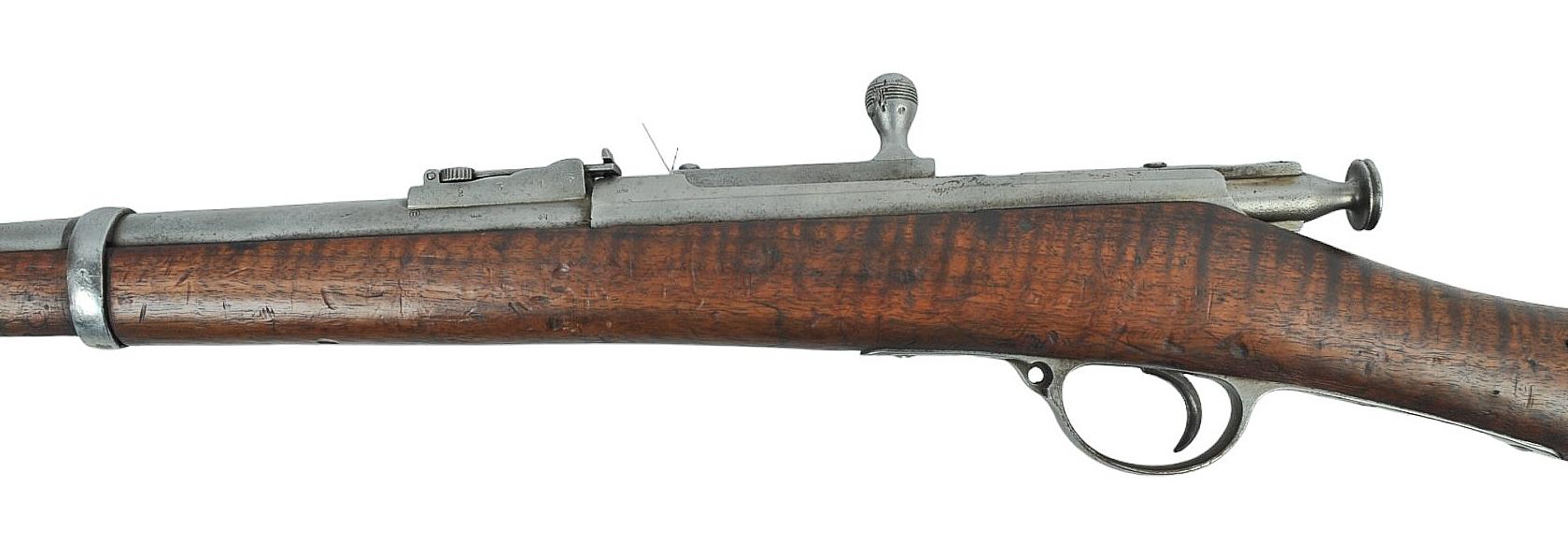 Ethiopian Military Ex-Imperial Russian Berdan II 10.75×58 mm Bolt-Action Rifle - Antique (PAT1)