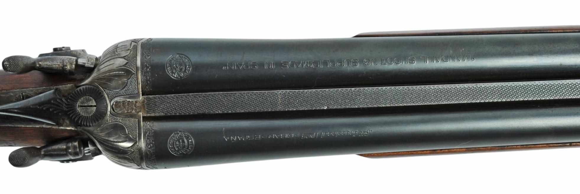 Spanish Eibar 12 Gauge Double-barrel Shotgun FFL Required: 92480 (K1S1)