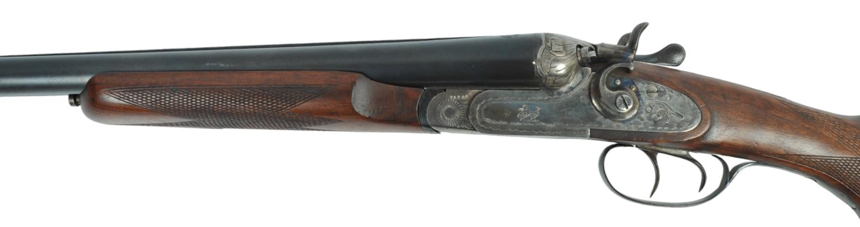 Spanish Eibar 12 Gauge Double-barrel Shotgun FFL Required: 92480 (K1S1)