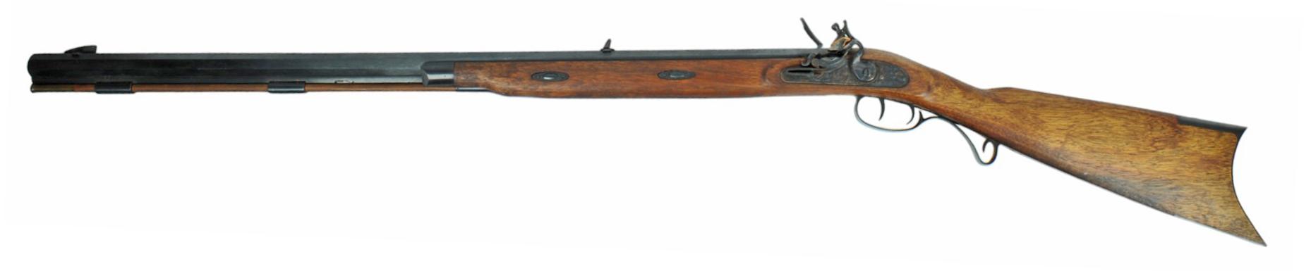 Left-Handed Italian Lyman Great Plains .50 Caliber Flintlock Rifle - no FFL needed (MAW1)