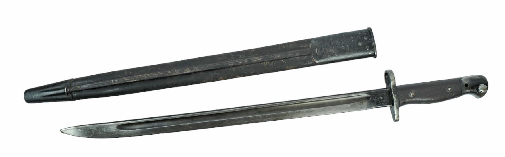 British Military WWI/II era SMLE M1907 Enfield Rifle Bayonet (NBW)