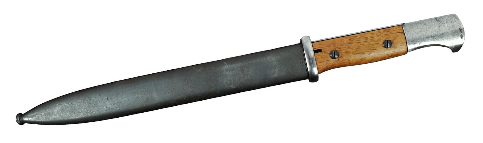 *German Military WWII 98k Mauser Rifle Bayonet (VDM)
