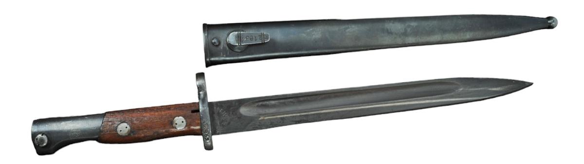 Yugoslavian Military Post-WWII M48 Mauser Rifle Bayonet (VDM)