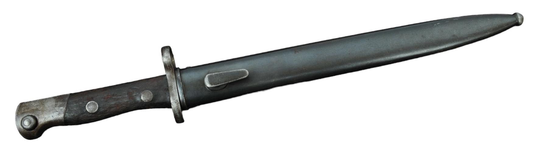 Rare Siamese Military WWII Mauser Rifle Bayonet (A)