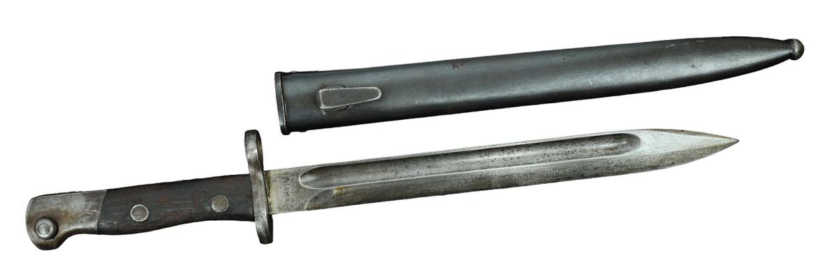 Rare Siamese Military WWII Mauser Rifle Bayonet (A)