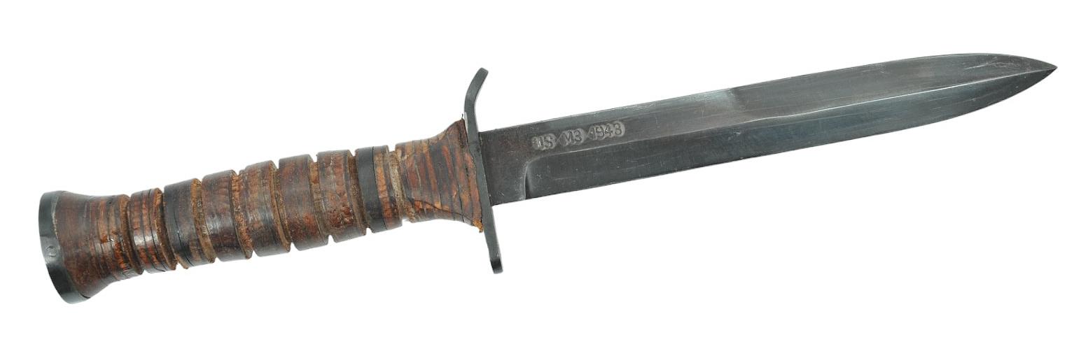Reproduction WWII-style US Military M3 Fighting Knife/Dagger (LPT)