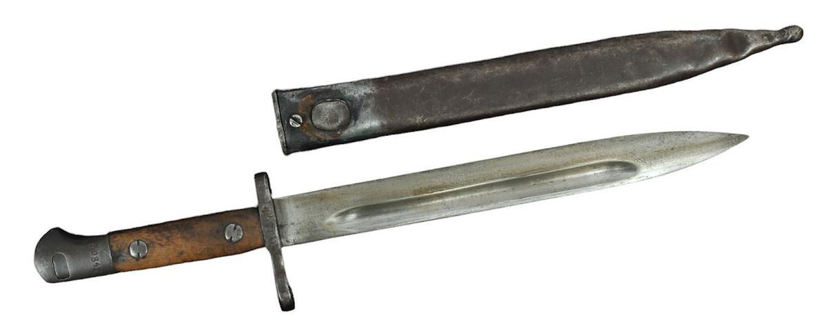 Turkish Military WWI-II Mauser Rifle Bayonet (MAT)