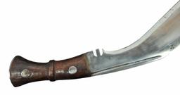 British Broad-Arrow marked Nepalese Gurka Kuhkri Combat Knife (LPT)