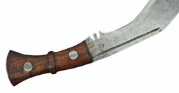 British Broad-Arrow marked Nepalese Gurka Kuhkri Combat Knife (PAT)