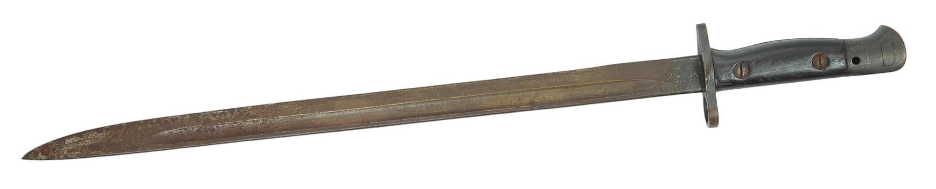 British Military WWI era SMLE M1907 Enfield Rifle Bayonet (NBW)