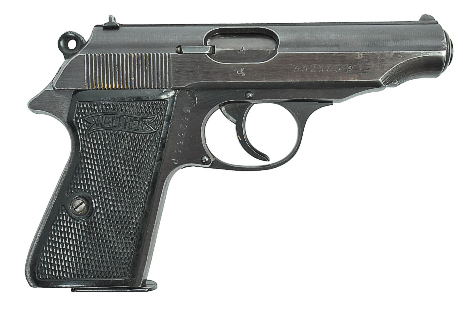 German Military WWII Era Walther Model PP 32 ACP Semi-auto Pistol - FFL Required: 332333P (H1J1)