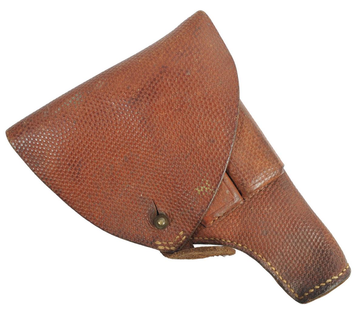 Swedish Military WWII era Pigskin Lahti Pistol Holster (GPW)