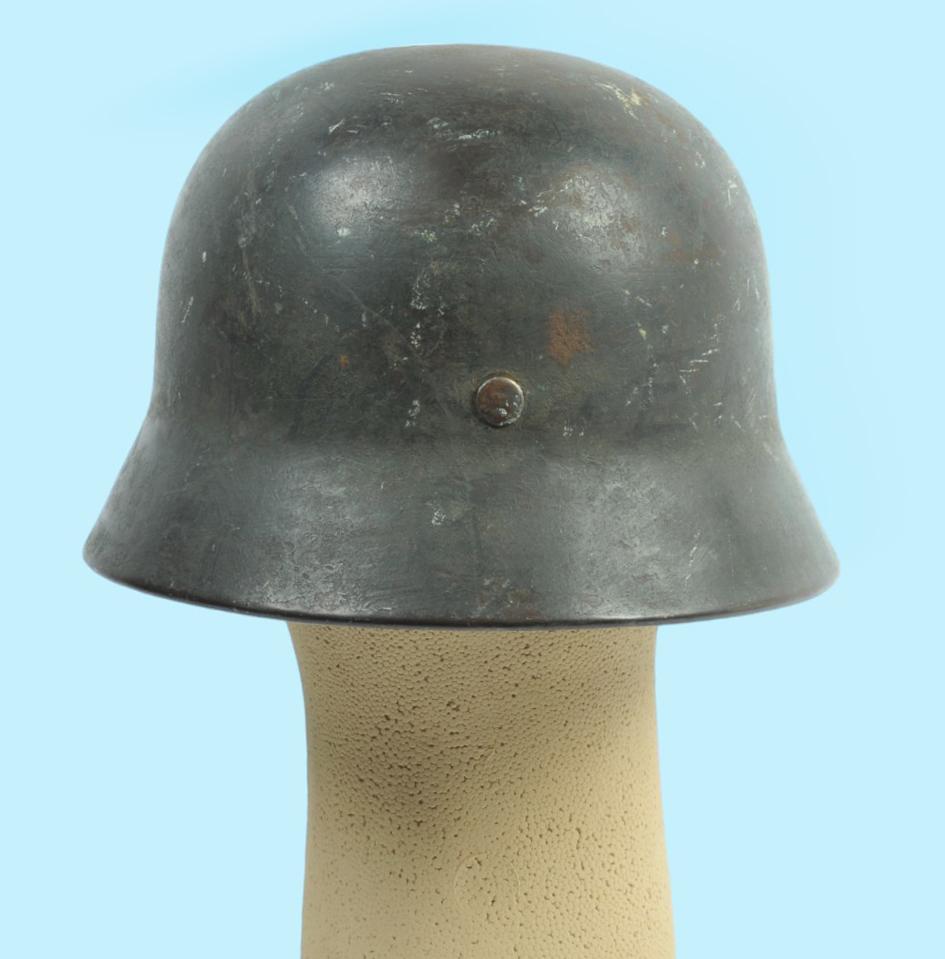 German Made, Finnish issue WWII M40 Stalhelm Helmet (A)