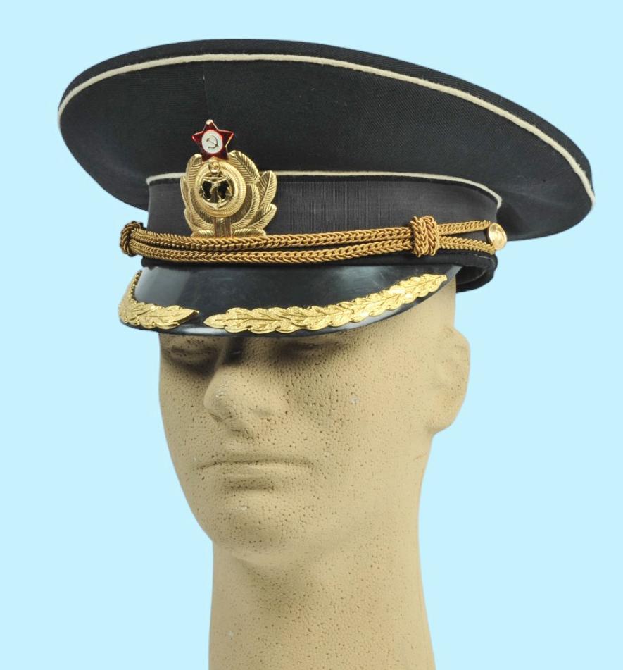 Soviet Naval Officers Visor Hat (S1F)