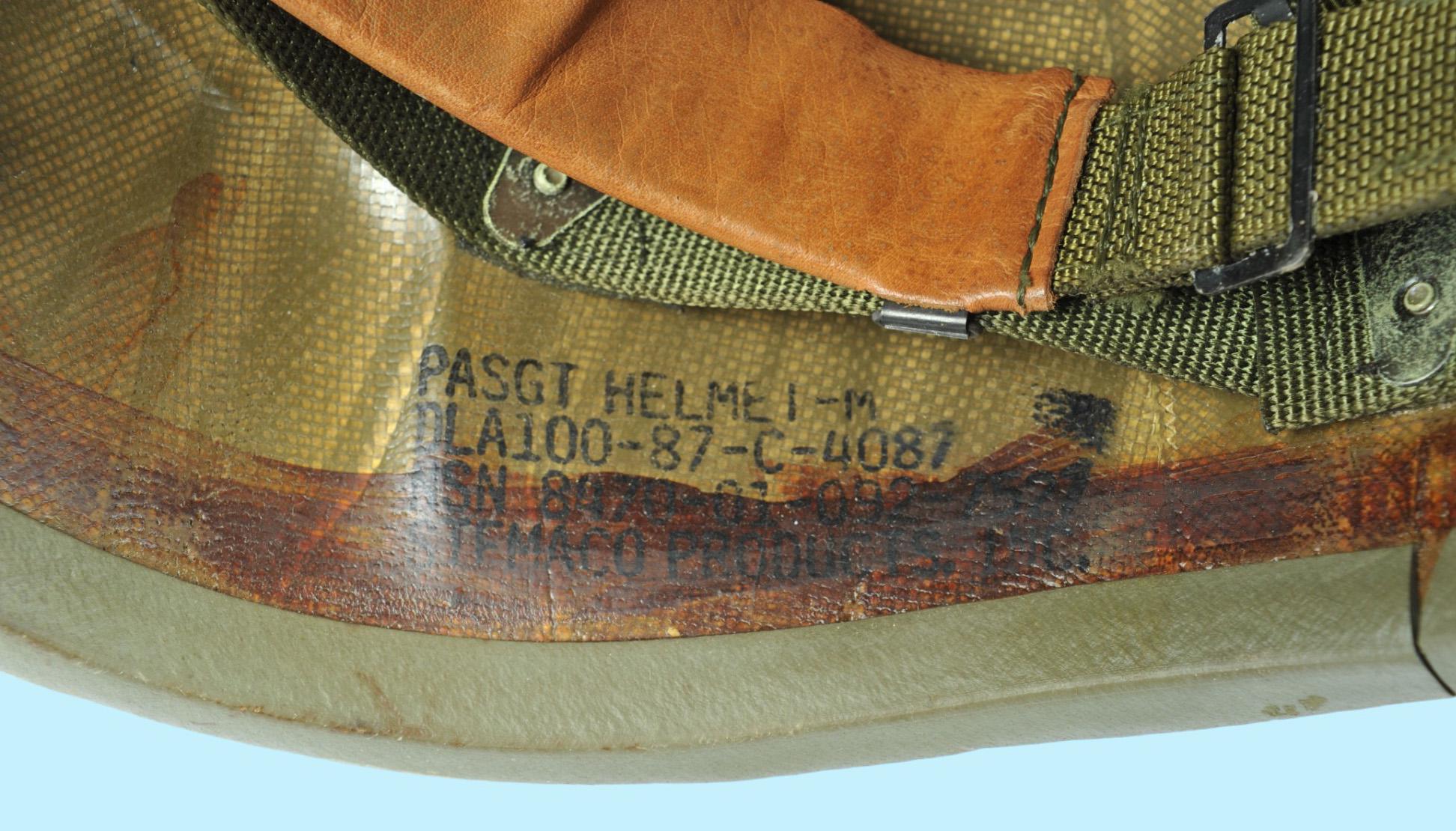 US Military Desert Storm era PASGT Kevlar Ballistic Helmet  (MGX)