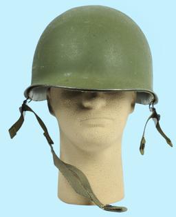 US Military Vietnam War era M1 Helmet and Para Liner  (J)