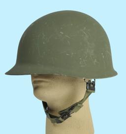 US Military Vietnam War era M1 Helmet & Liner (J)