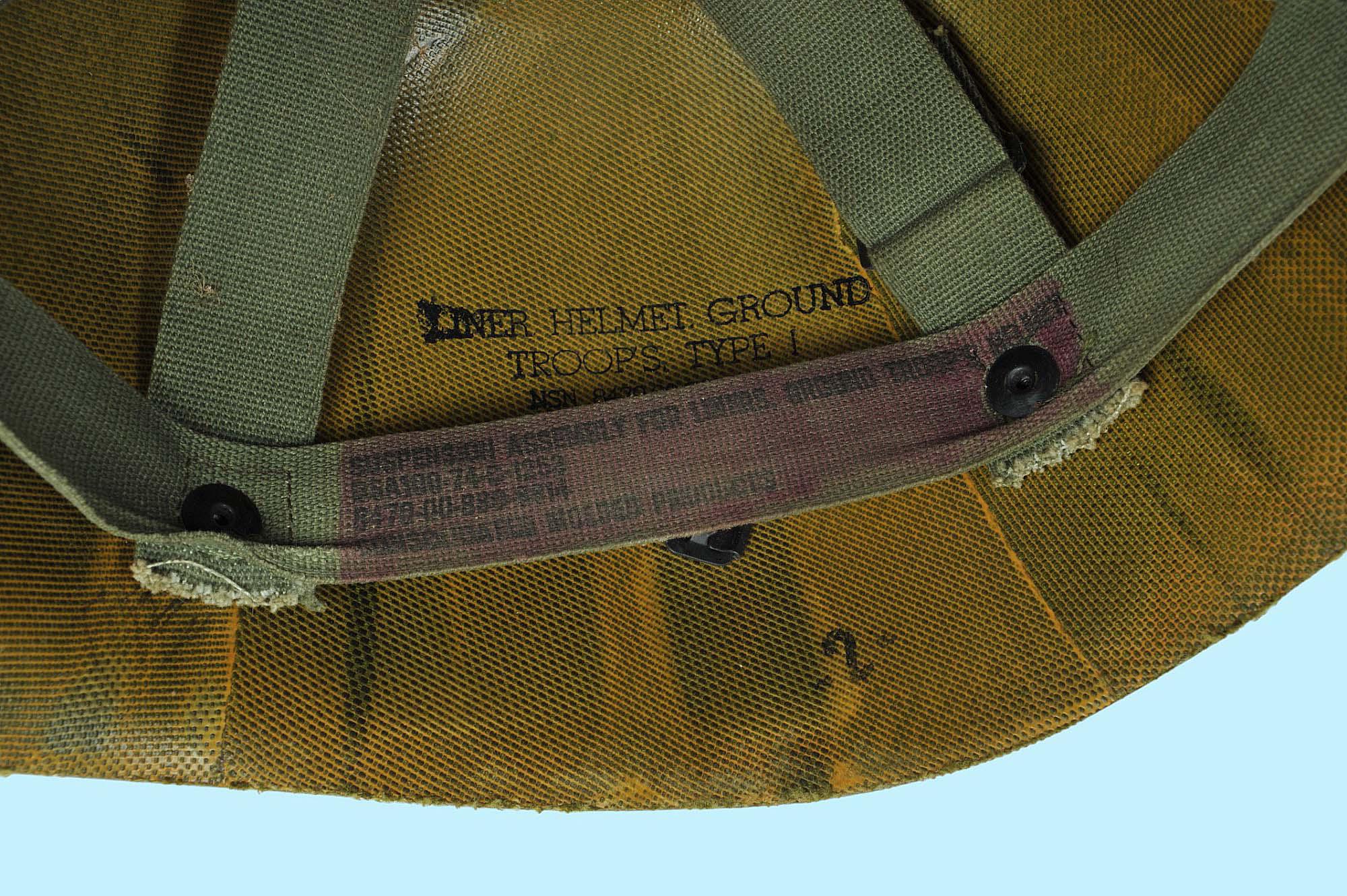 US Military Vietnam War era M1 Helmet & Liner (J)