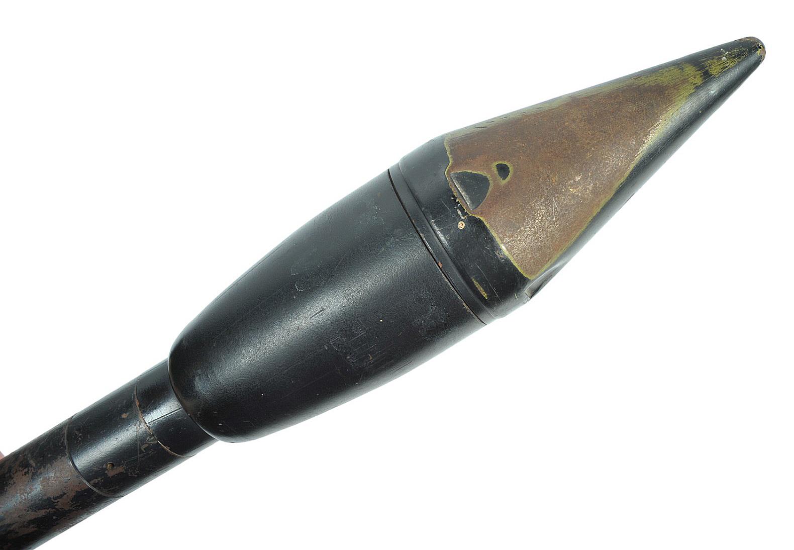 INERT US Military WWII era 2.75" Bazooka Rocket (KIS)