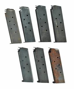 US Military Vietnam Era M1911A1 Magazines Lot of 9 (SDM)