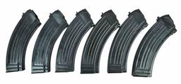 Chinese Flat Back 7.62x39 30 Round Magazines Lot of 6 (WHD)