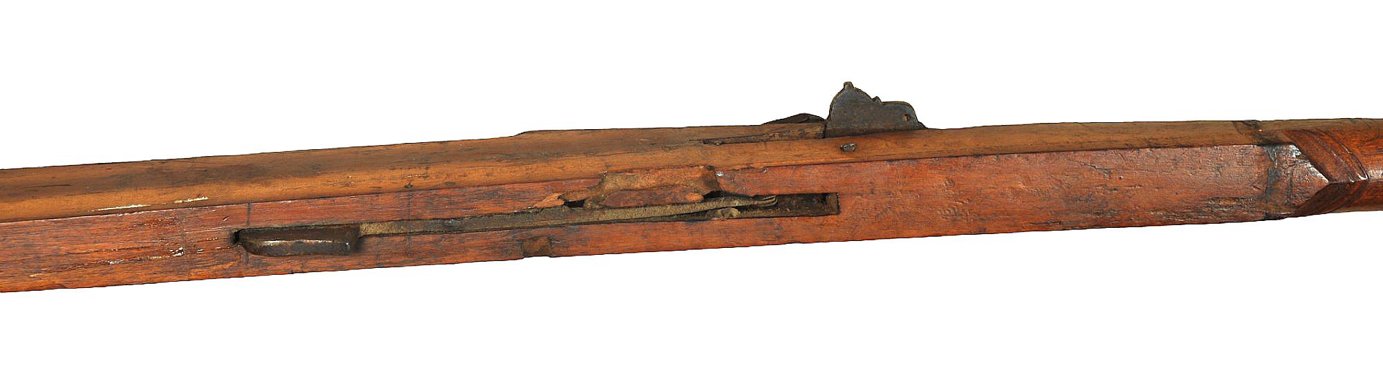 Rare Indo-Persian 19th Century 1" Matchlock Wall Gun (KDW1)