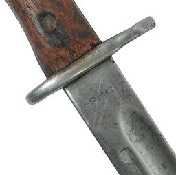 Rare Siamese Military WWII era Mauser Rifle Bayonet (A)