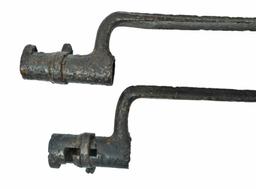 Two Civil War era Excavated Rifle Socket Bayonets (A)