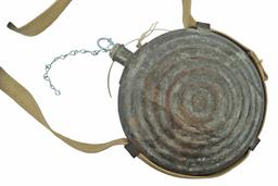 Civil War era Bullseye Canteen & Sling (DSC)