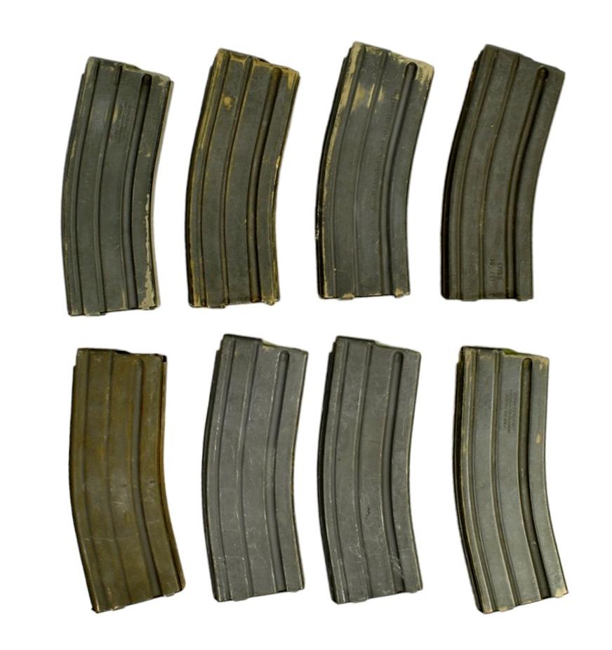 US Military M4 M16 5.56mm 30 Round Surplus Magazines Lot of 8 (LPT)