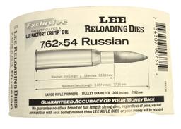Reloading Dies (7.62x54mmR and 7.62x39mm) (AJF)