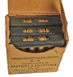 Box of 7.35mm Carcano on Enbloc Clips (C1V)