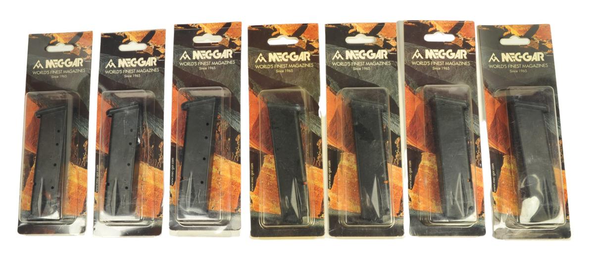 Mecgar SIG P226 9mm 18 Round Magazines Lot of 7(WHD)
