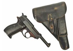 German AC41 Code Walther P38 9MM Semi-auto Pistol & Capture Papers FFL Required 162i (J1E1)