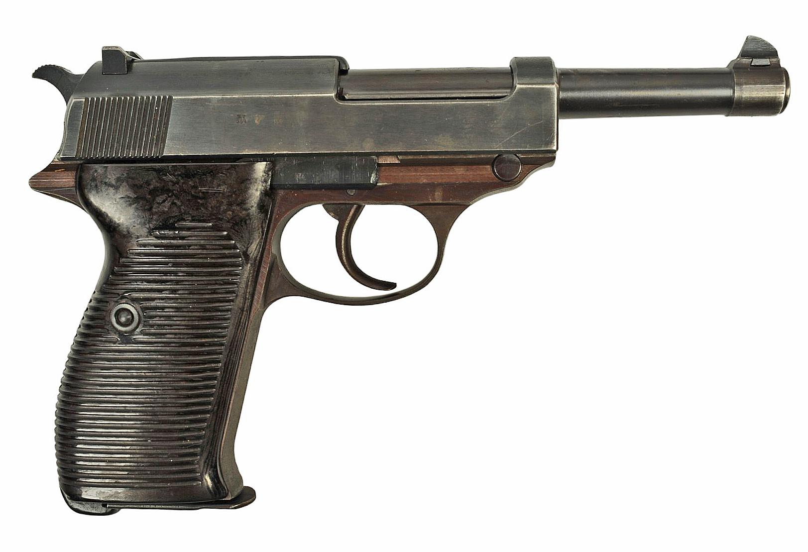 German AC41 Code Walther P38 9MM Semi-auto Pistol & Capture Papers FFL Required 162i (J1E1)